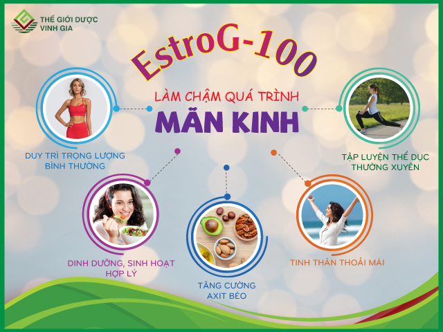 EstroG-100: Giải pháp đồng hành, làm chậm tuổi mãn kinh cho phụ nữ