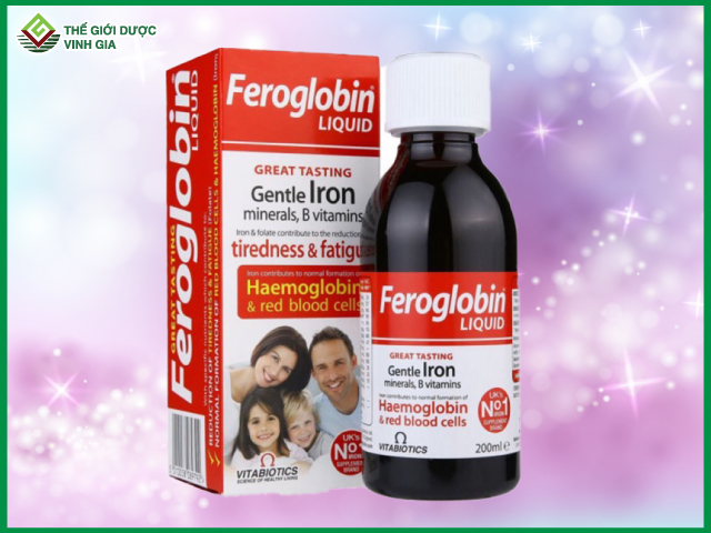 Sắt dạng nước Feroglobin B12