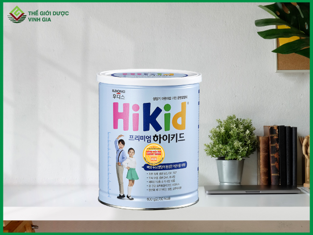 Sữa tách béo tăng chiều cao Hikid Premium