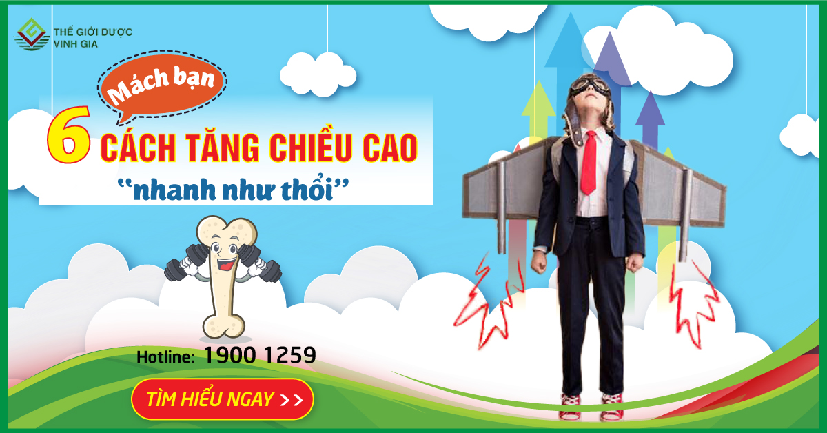 Mách bạn 6 cách tăng chiều cao “nhanh như thổi”