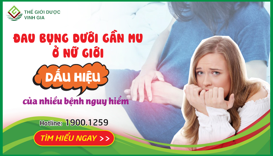 Đau bụng dưới gần mu ở nữ có thể là dấu hiệu của vấn đề nội tiết tử cung hay buồng trứng không?
