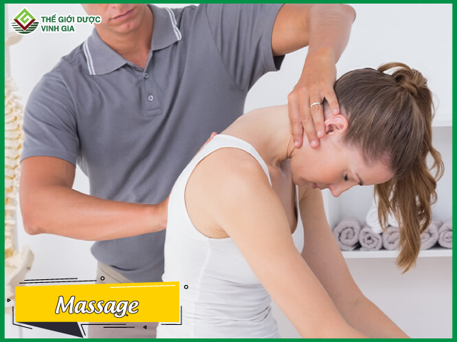Massage cho bệnh nhân thoái hóa cột sống cổ