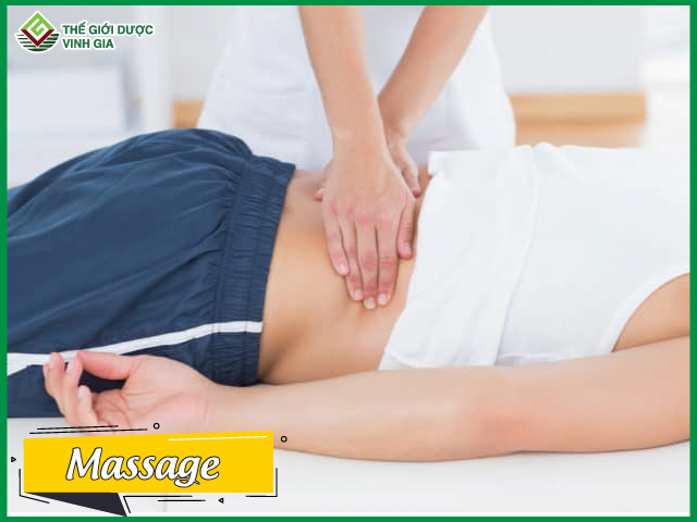 Phương pháp massage điều trị thoái hóa cột sống lưng