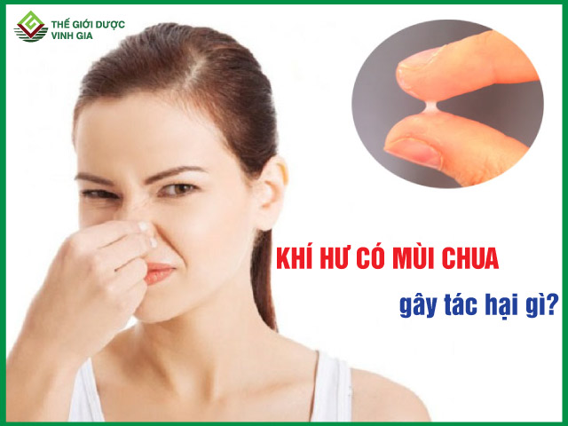 Khí hư có mùi chua sẽ gây ảnh hưởng đến sức khỏe sinh sản của phụ nữ